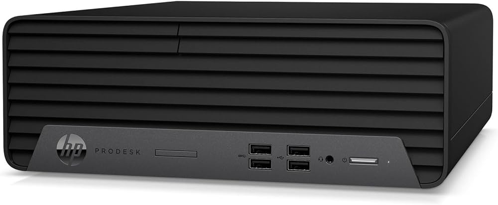 PC FISSO RICONDIZIONATO HP PRODESK 400 G7 SFF, INTEL I5-10400F, 16GB DI RAM DDR4, SSD 256GB NVME, ATI RADEON R7 430 DA 2GB GDDR5, USB 3.2, WIN11